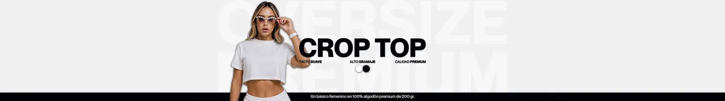 Crop tops dama